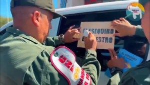 Para lo que quedaron: GNB, los nuevos “grafiteros” y “entrega panfletos” en las calles de Punto Fijo (VIDEO)