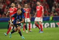 Benfica e Inter de Milán empataron en frenético encuentro de Champions