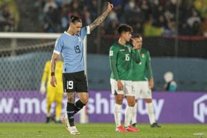 Uruguay goleó a Bolivia durante el regreso de Luis Suárez