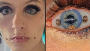 VIRAL: Estadounidense se colocó un piercing en el ojo y contó cómo logró hacerlo (VIDEO)
