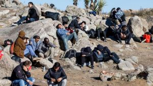 El inhóspito desierto en California en el que abandonan a migrantes que consiguen cruzar la frontera