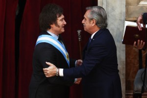 Javier Milei asume la presidencia de Argentina (LA FOTO)