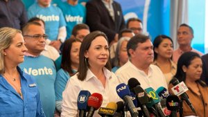 María Corina Machado denuncia fuerte arremetida contra Vente Venezuela (VIDEO)