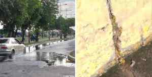 Cientos de litros de aguas blancas se pierden en dos puntos del casco central de Barinas