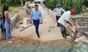 Reconstruyen Puente El Quebraón del municipio Cruz Paredes en Barinas tras 12 años dañado