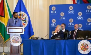 Guyana pidió a los países de la OEA que condenen a Venezuela por el ataque a su soberanía