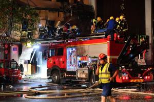 Al menos 25 fallecidos en el incendio de un edificio en el este de China