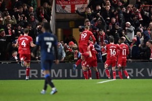 Middlesbrough dio el primer golpe al Chelsea en semifinal de la Copa de la Liga