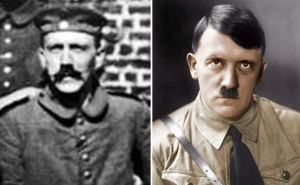 La verdadera razón por la que Adolf Hitler lucía un extraño bigote y cómo era antes (Foto)