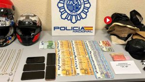 Policía española desarticula un grupo criminal colombiano que robaba en joyerías de toda España