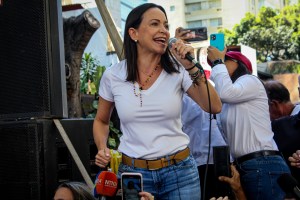 María Corina Machado agradeció respaldo del Parlamento Europeo a unas elecciones libres en Venezuela