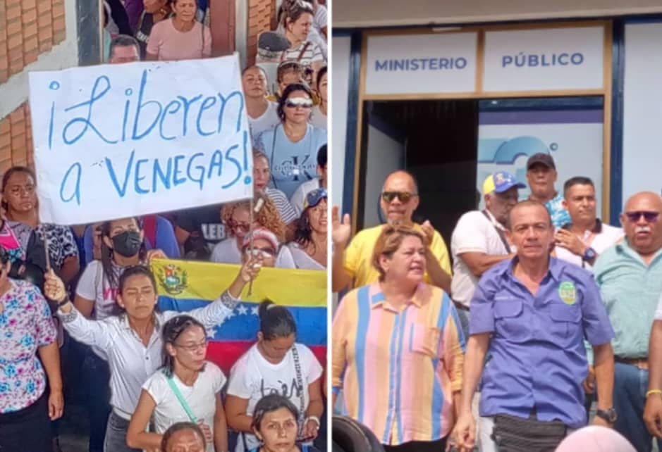 Marcha de la Intergremial de Barinas culminó en el Ministerio Público