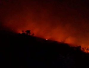 Bomberos, Protección Civil y grupos rescatistas en emergencia tras incremento de incendios forestales en Mérida