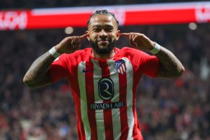 Depay metió al Atlético de Madrid en semifinales de la Copa del Rey