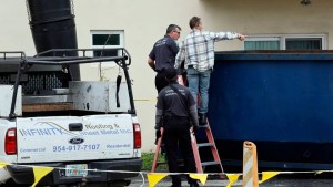 Drama en Florida: El cuerpo de un bebé fue hallado en un contenedor de basura