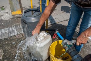 Servicio de agua potable “desapareció” en algunos sectores de Valle de la Pascua