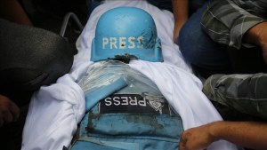 El número de periodistas asesinados en 2023 batió récords, en parte por la guerra en Gaza