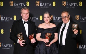 “Oppenheimer” salió fortalecida para los Óscar con siete premios en los Bafta británicos