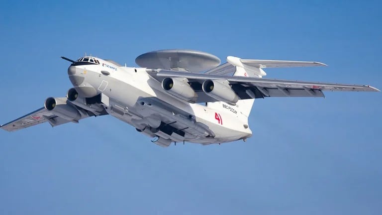 Así es el modelo de avión espía de Rusia que fue derribado por Ucrania