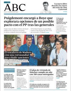 Portadas de la prensa internacional de este lunes 12 de febrero de 2024