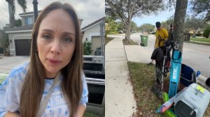 VIRAL: Recorrió las calles de un barrio de Florida y lo que encontró en la basura la dejó impactada (VIDEO)