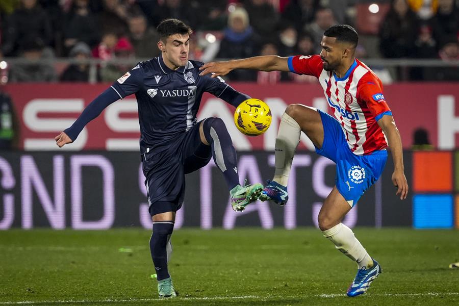 A controversial disallowance of Yankel Herrera's goal earned Girona a draw