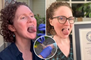 El insólito récord que ganó una mujer en Oregón por su lengua