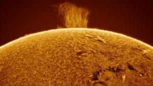 Las impresionantes imágenes del Sol tomadas por un astrofotógrafo aficionado