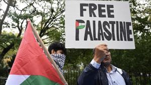 Manifestantes se reunieron en apoyo a Palestina y retrasaron la llegada de las estrellas a los Óscar