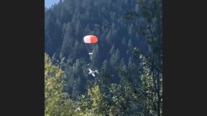 Una pareja y su hija sobreviven a un accidente de avioneta en California: saltaron en paracaídas milagrosamente (FOTOS)
