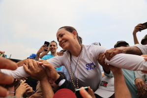 “Quien va a sustituir a Maduro soy yo, ese es el sustituto”, afirmó María Corina Machado desde Barinas (Video)
