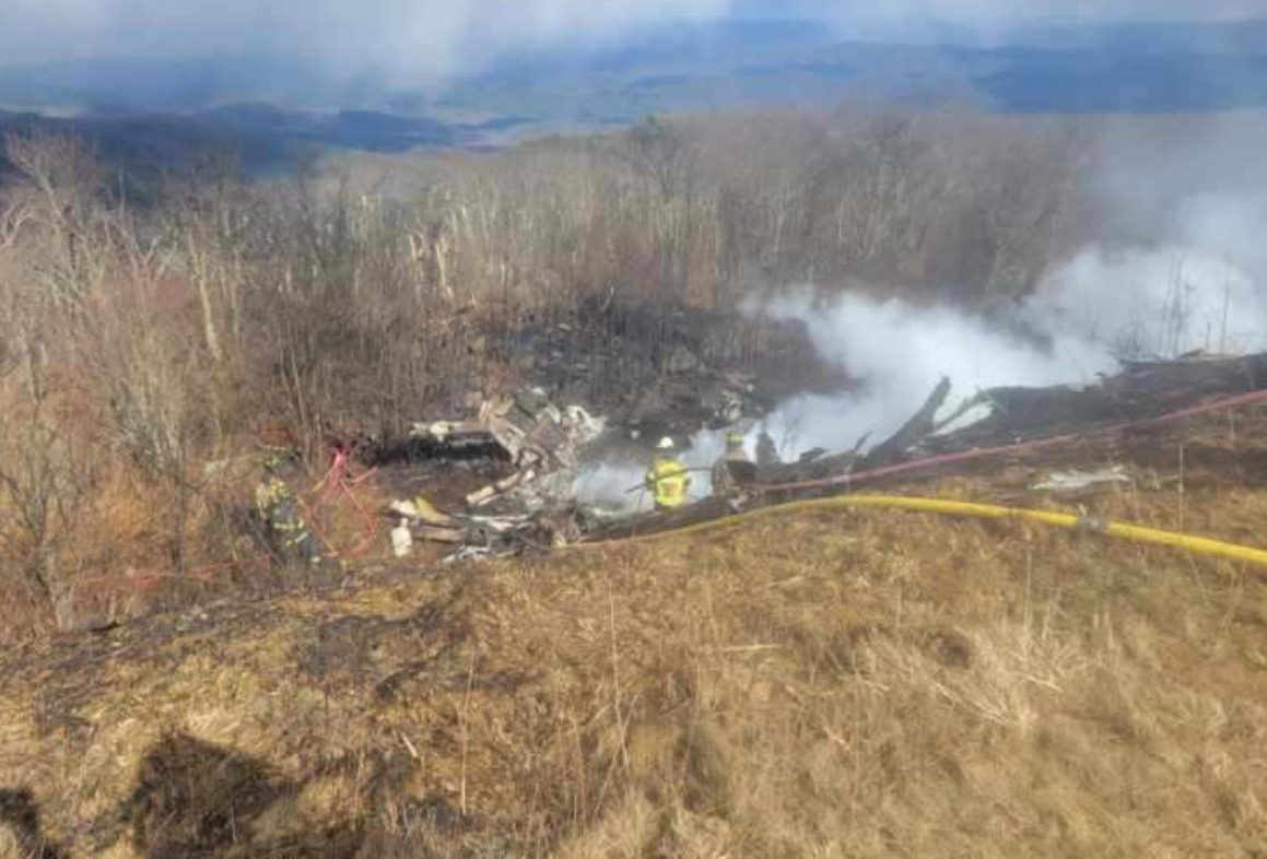 Al menos cuatro muertos dejó el accidente de una avioneta privada en Virginia, EEUU