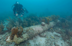 Arqueólogos identificaron una fragata británica del siglo XVII que naufragó en Florida