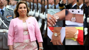 Se desata un escándalo en Perú al conocerse la colección de relojes de lujo de la presidenta Dina Boluarte