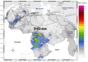 Inameh prevé escasa nubosidad y áreas despejadas en Venezuela este #8Mar
