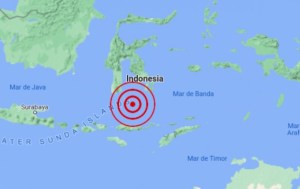 Un terremoto de magnitud 6,4 sacude las aguas al norte de la isla indonesia de Java