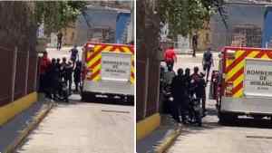 Tras horas de tensión, desarmaron y detuvieron a hombre armado que generó pánico en Los Teques (VIDEO)
