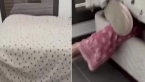 VIRAL: Buscaba algo debajo de su cama y terminó sufriendo un insólito accidente (VIDEO)