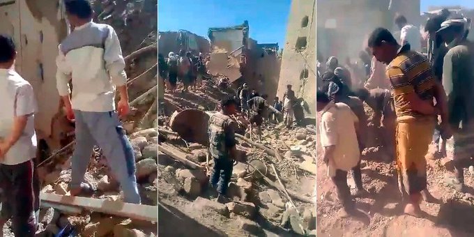 Los hutíes detonan una casa en el Yemen y mueren nueve miembros de una misma familia