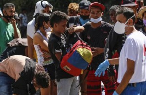 Unos 87 mil migrantes, la mitad venezolanos, cruzaron Honduras en dos meses