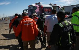 Rescataron a migrantes venezolanos perdidos en medio del desierto en México