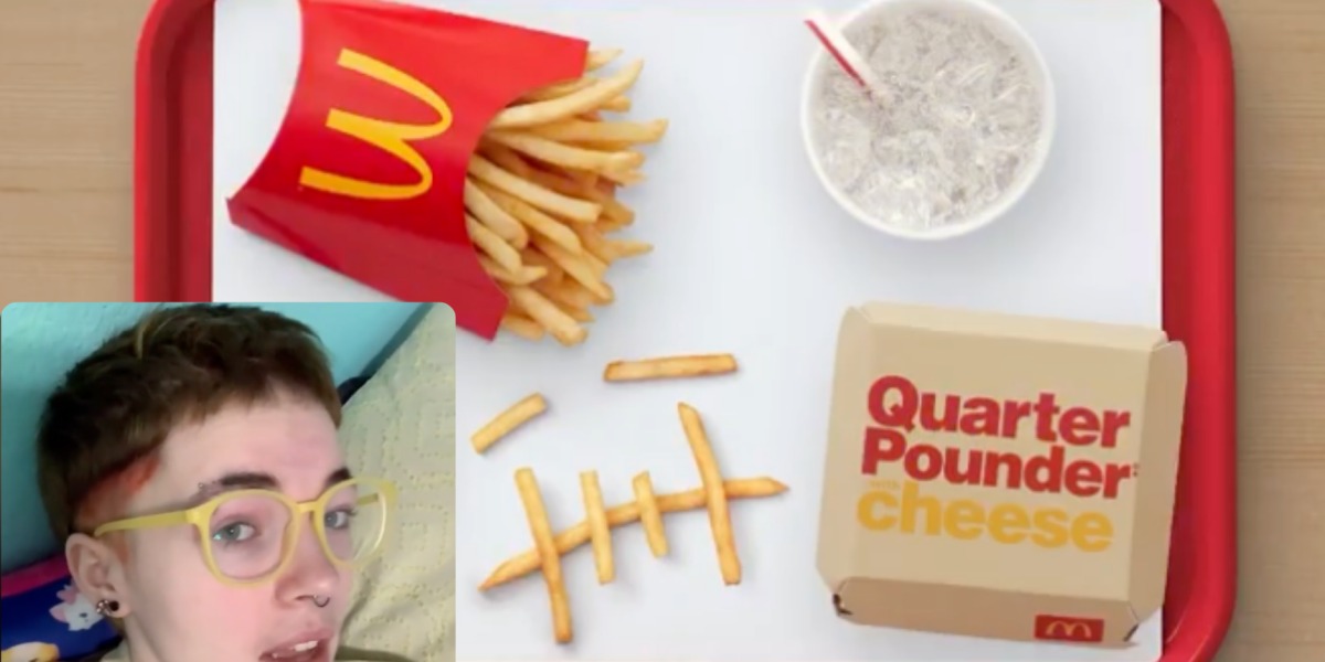 He was working at a McDonald's restaurant in the US and revealed a secret about a product