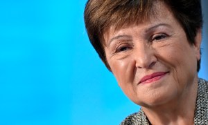 Kristalina Georgieva, única candidata a su sucesión en la dirección del FMI