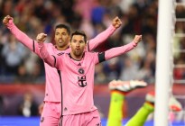 Messi marcó doblete en goleada del Inter Miami al New England Revolution