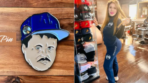 Así es la marca de ropa sobre “El Chapo” Guzmán que promociona su hija Rosa Icela