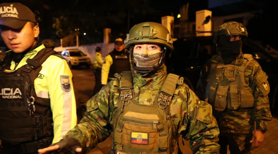 Así fue el operativo de la Policía de Ecuador para detener a Jorge Glas en la embajada de México en Quito