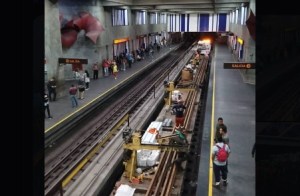 Sistema Metro de Caracas culminó los trabajos de mantenimiento en la Línea 1