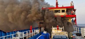 VIDEO: así se vivió el incendio en un ferry con más de 100 personas a bordo en Tailandia