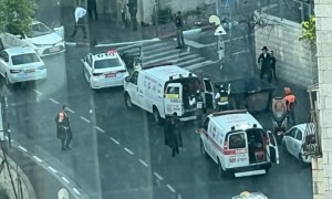 Tres heridos leves en un atropello y tentativa de tiroteo en Jerusalén