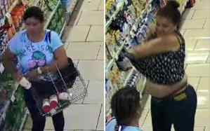 Así hurtaron dos mujeres en un supermercado de Barinas (VIDEO)
